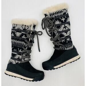 Pendleton 6.5 Sherpa Fleece Lined Lace up Snow Rockchuck Range Boots